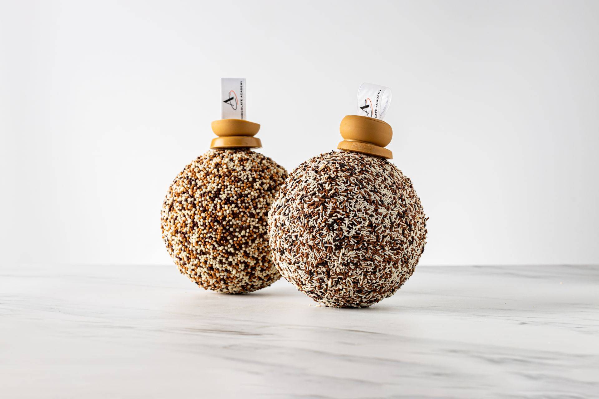 Vermicelli Chocolate Baubles