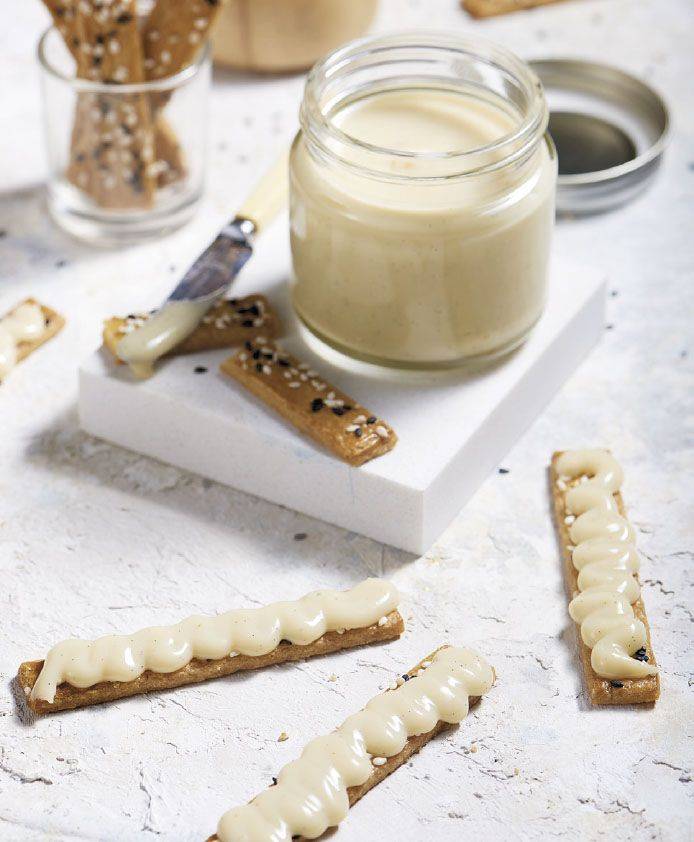 Crème gouter velvet tahina