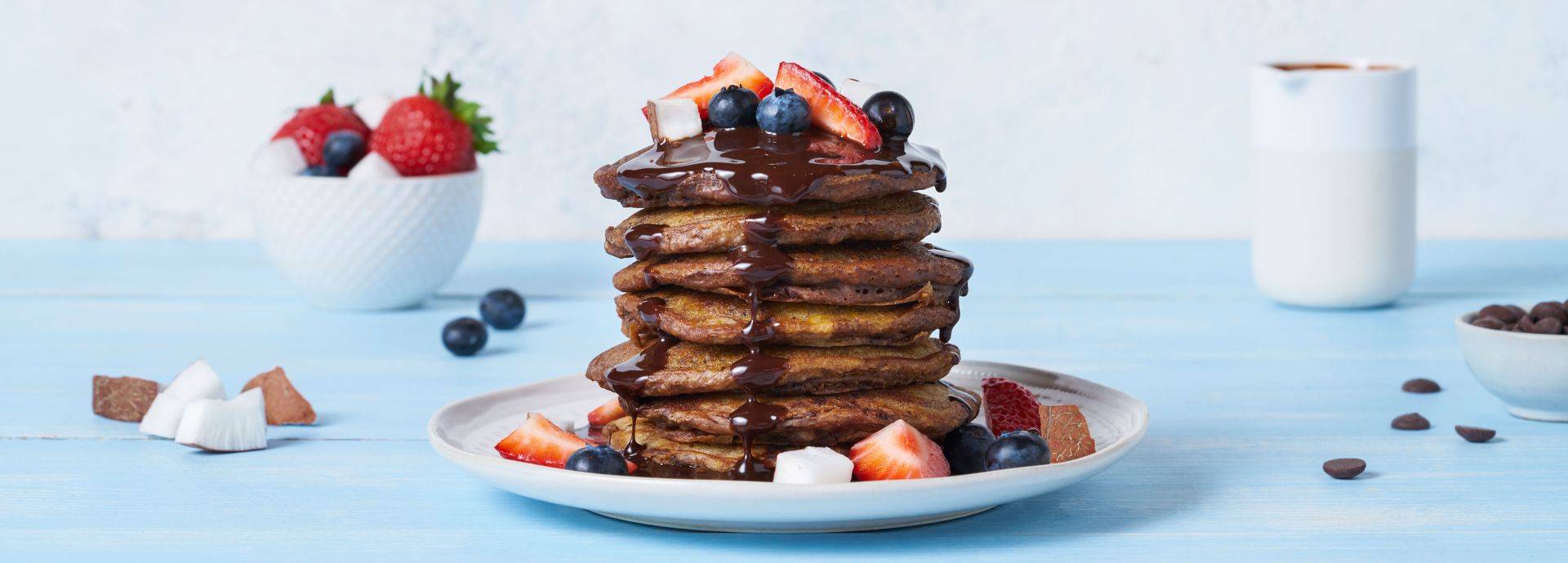 Breakfast Pancake Stack
