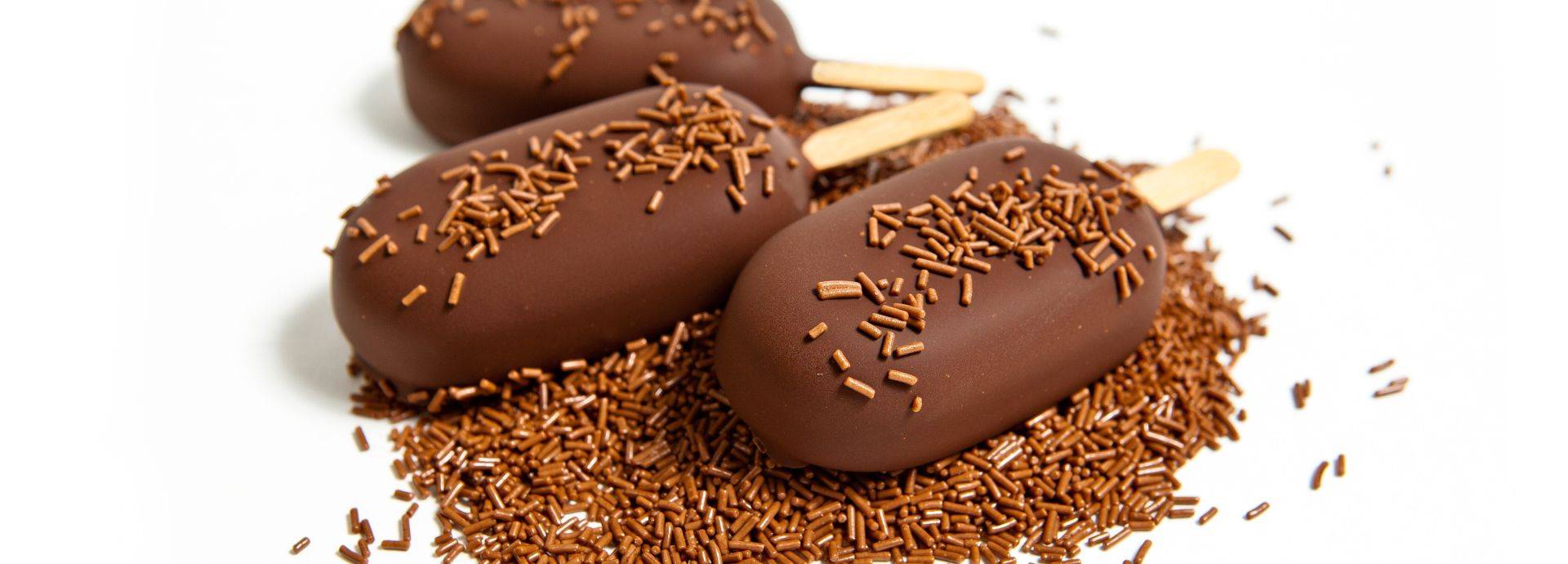 Chocolate lollies