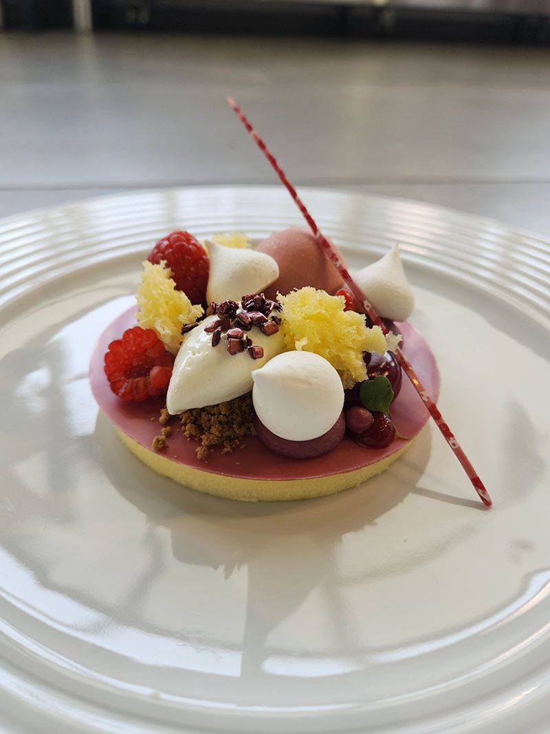 Ruby Raspberry Trifle