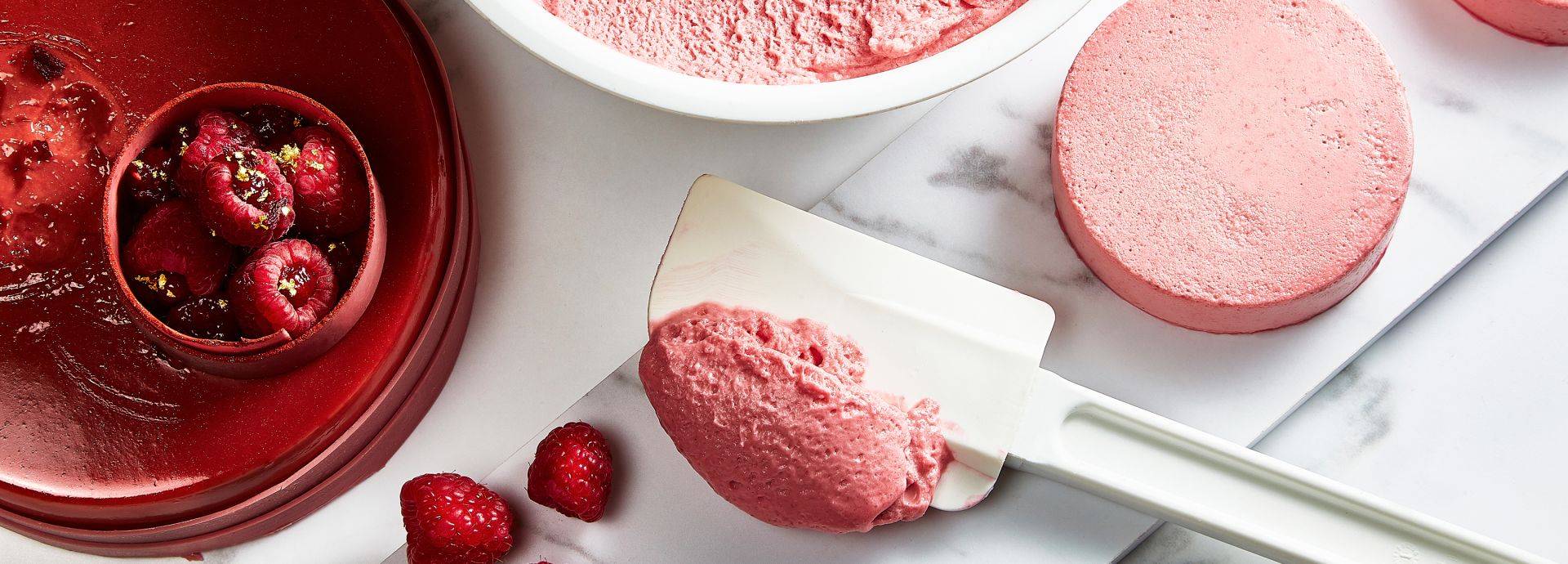 Mousse al cioccolato ruby (per monoporzioni)