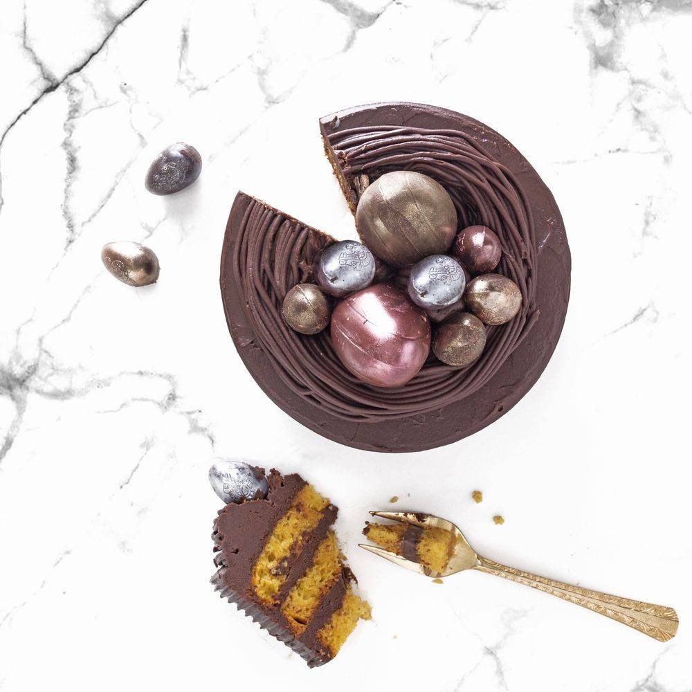 Bolo ninho de cenoura