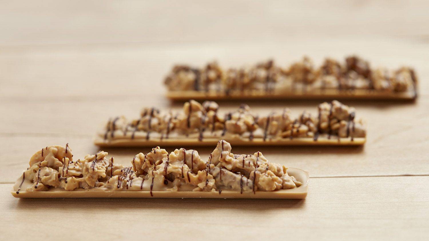Tableta crujiente Zéphyr™ Caramel