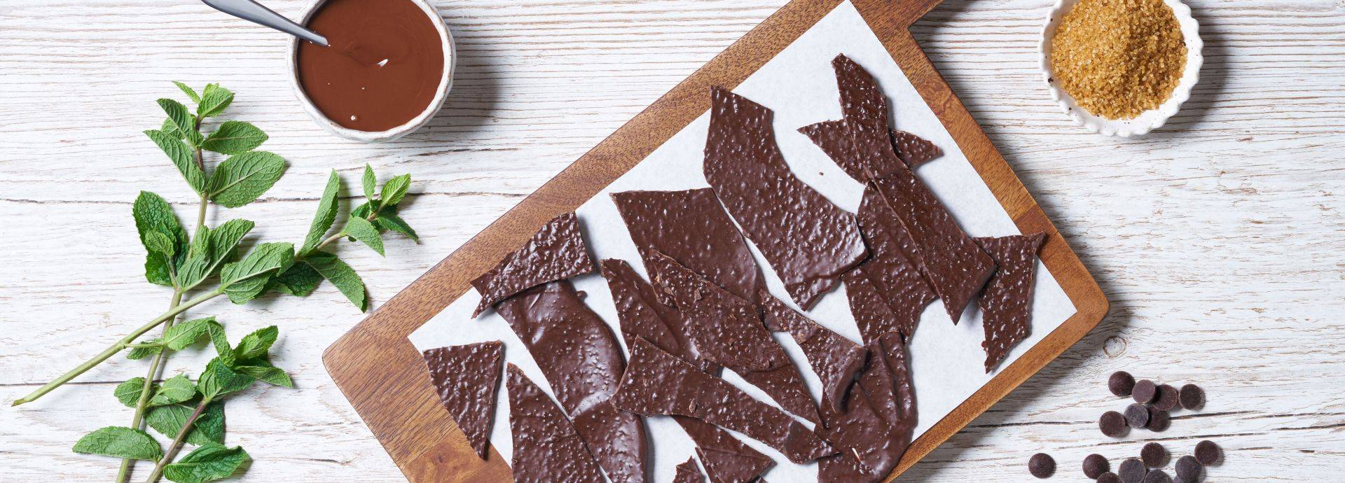 Chocolate & Mint Shards