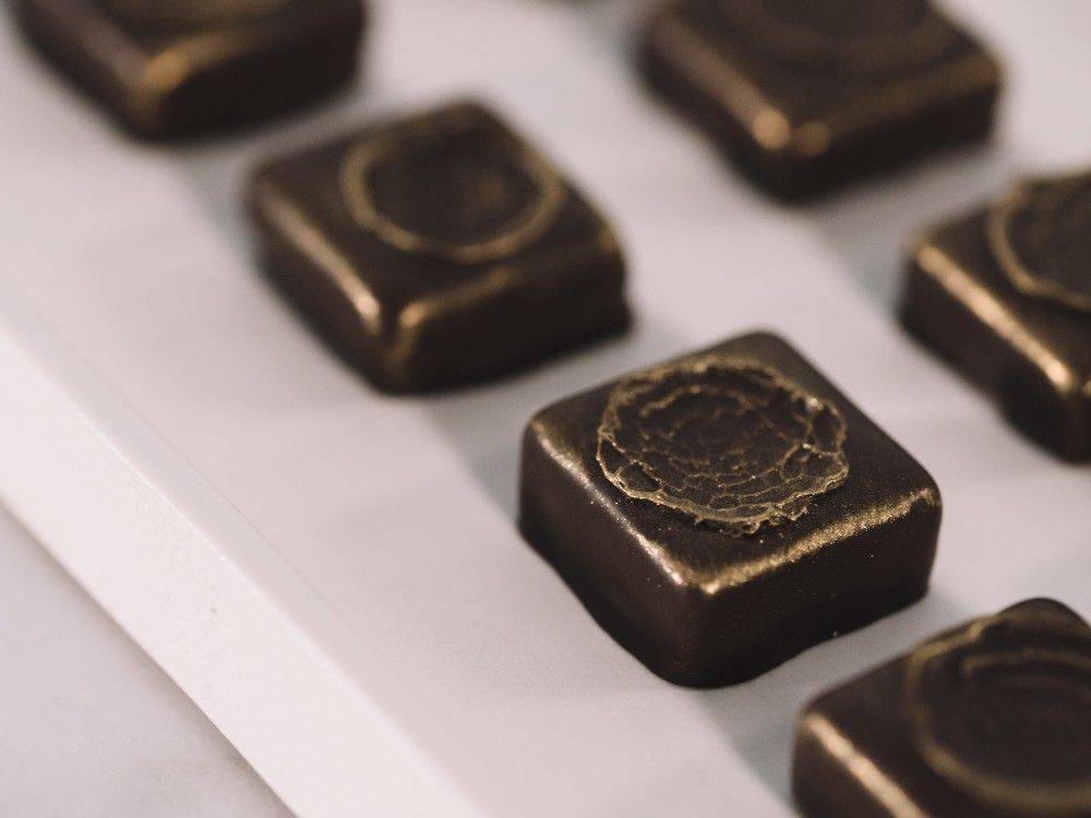 Spiced Praliné Enrobed Bonbons