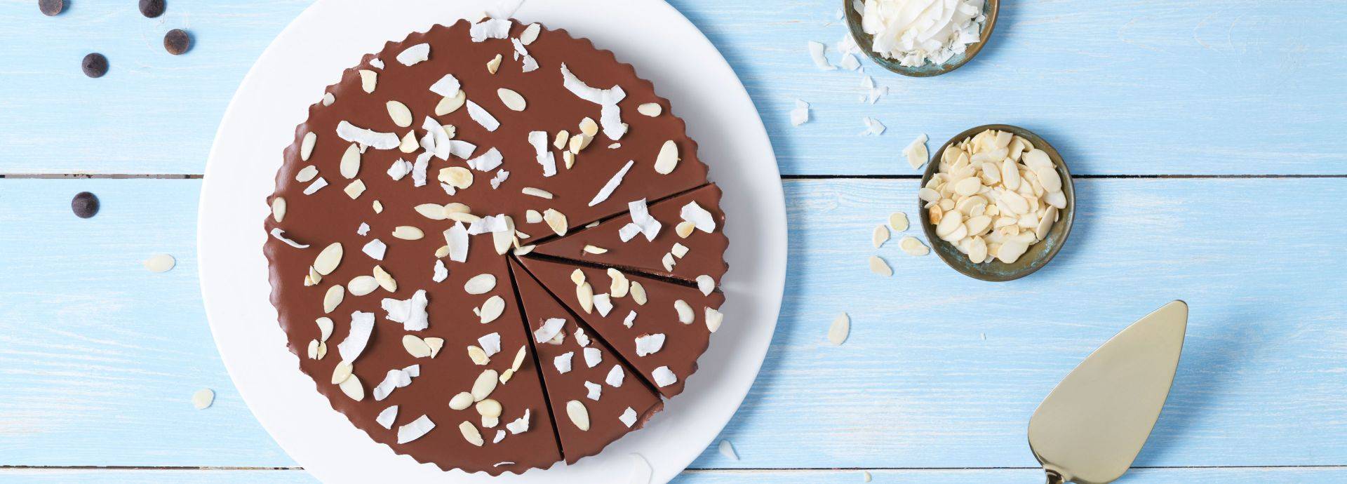 Chocolate Coco-nutty Tart
