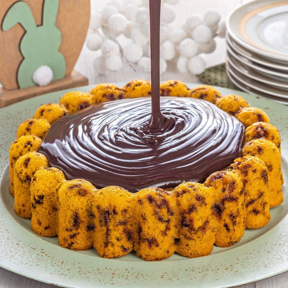 Bolo Piscina de Cenoura