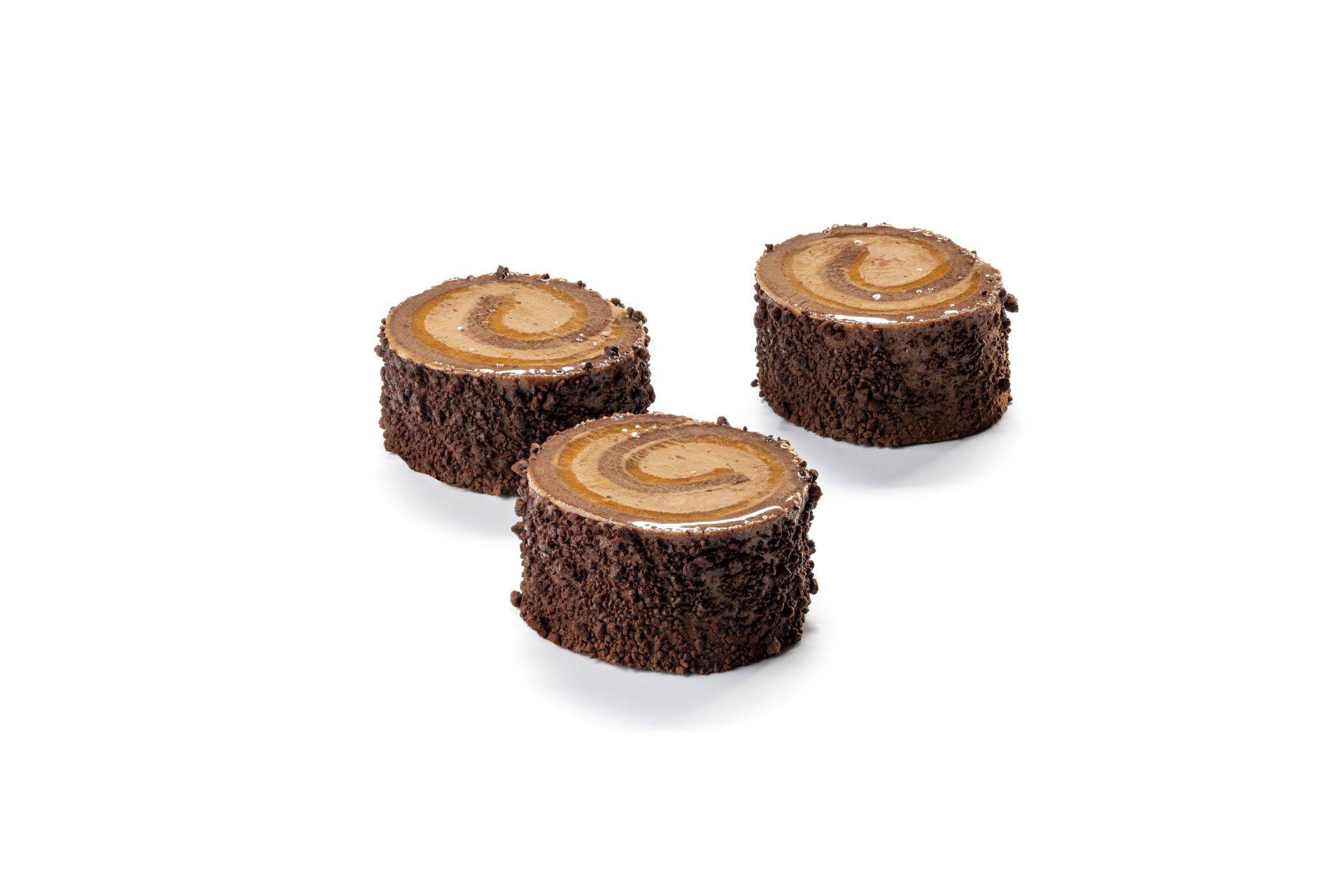 Roll de Chocolate, Café y Albaricoque