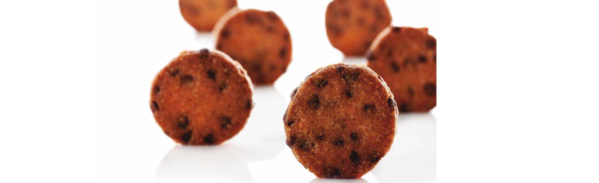 Cookies con gocce di cioccolate al latte