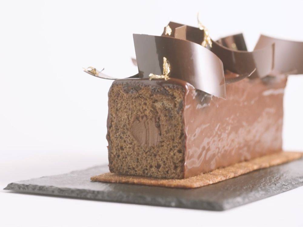 Vegan Chocolate, Mango and Passion Fruit Banana Bread