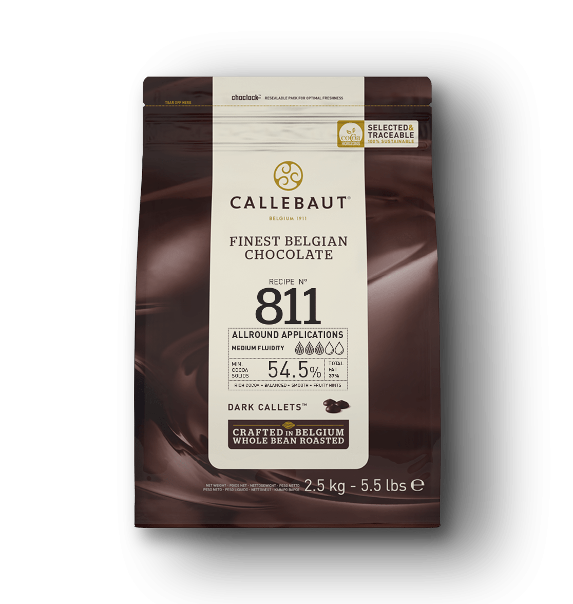 Callebaut 54 5 Dark Couverture Chocolate Callebaut Callebaut 54 5 Dark Couverture Chocolate Callebaut