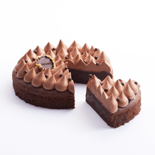 Çift Kat Çikolatalı Browni Pasta