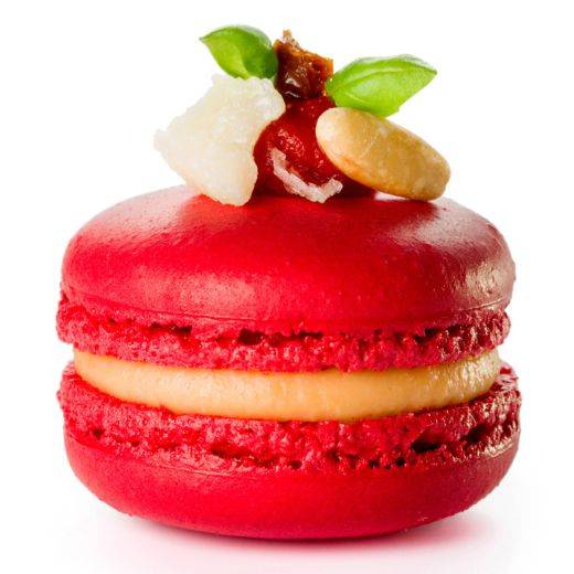 Macaron à la tomate rouge et au chocolat Zephyr™