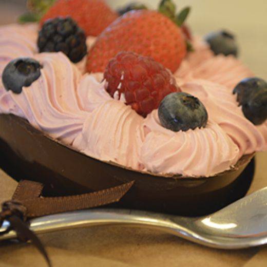 Ovo Marshmallow de Mirtilo