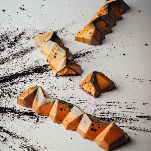 Pumpkin Spice Ganache Bar