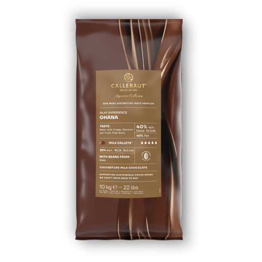 Callebaut Signature Collection - Milk Origin Chocolate - Silky Ghana - 10kg - Callets