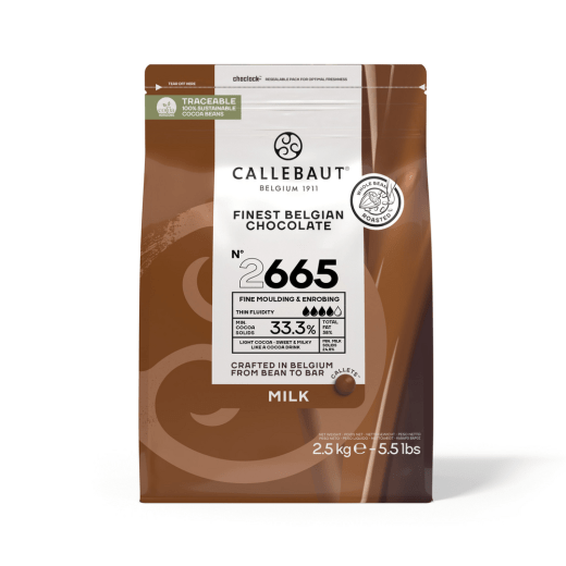 Milk Chocolate - 2665 - 2.5kg Callets