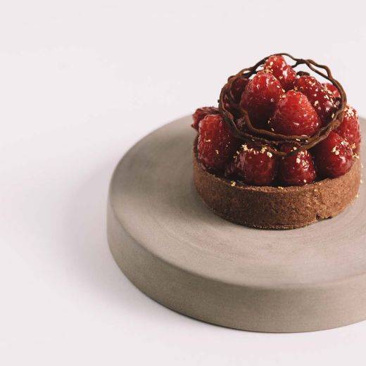 Demonstration video<span>Vegan Raspberry and Chocolate Tarts</span>