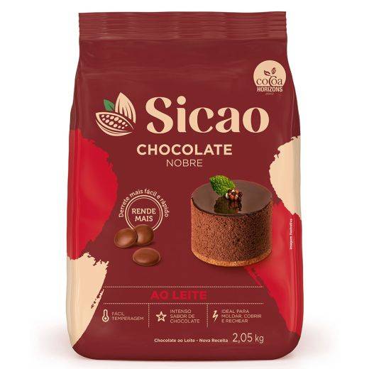 Chocolate Ao Leite Sicao Nobre 2,05 kg
