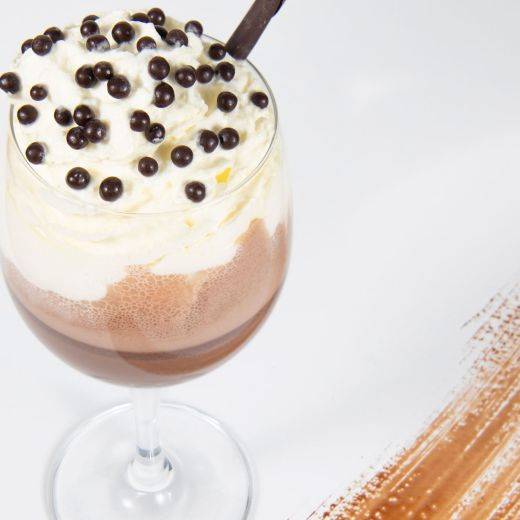 Dark'n creamy hot chocolate
