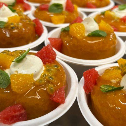 Ром-баба с экзотикой, ванилью и цитрусовыми