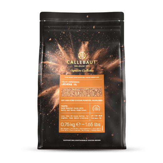 Callebaut Signature Collection - Velvet Légère 1% Powder - 750g