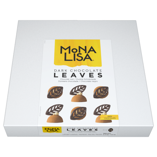 Dark Chocolate Leaves