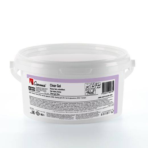CLEAR GEL, FIRM – CLEAR GEL – PAIL 2.5KG