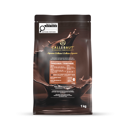 Callebaut Signature Collection - Dark Origin Chocolate - Zestina Tanzania - 1kg - Callets