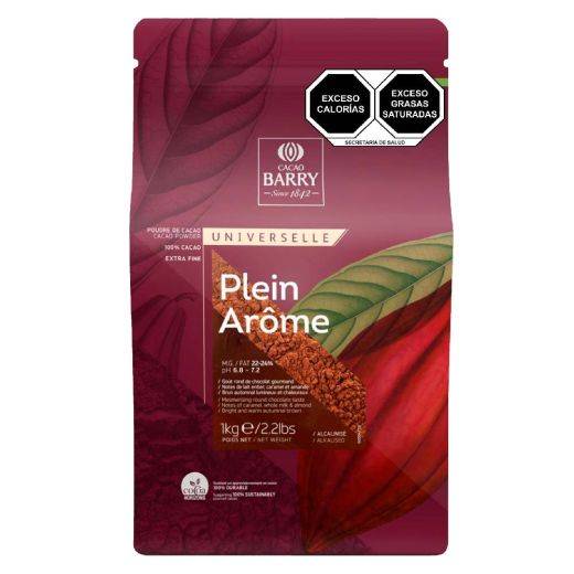 Cacao powder - Plein Arôme 22-24% - powder - 1kg bag