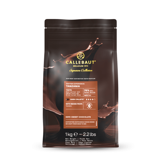 Callebaut Signature Collection - Dark Origin Chocolate - Zestina Tanzania - 1kg - Callets