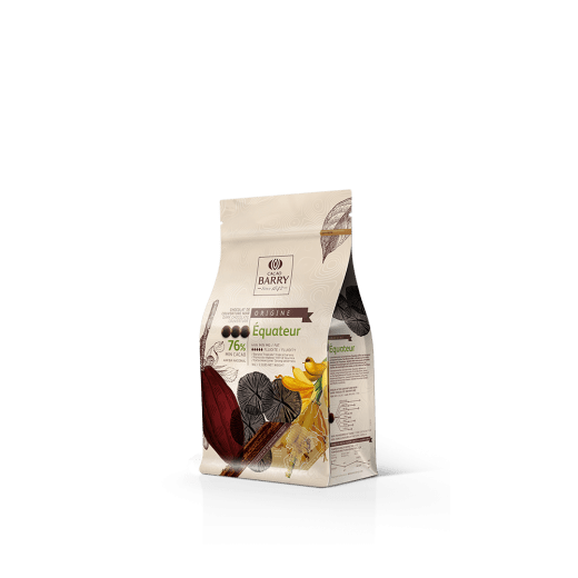 DARK COUVERTURE - ÉQUATEUR 76% - PISTOLS - 1KG BAG