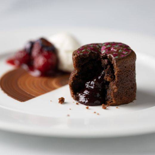 Demonstration video<span>Vegan NXT M_lk Chocolate Fondant with a Trio Berry Centre</span>