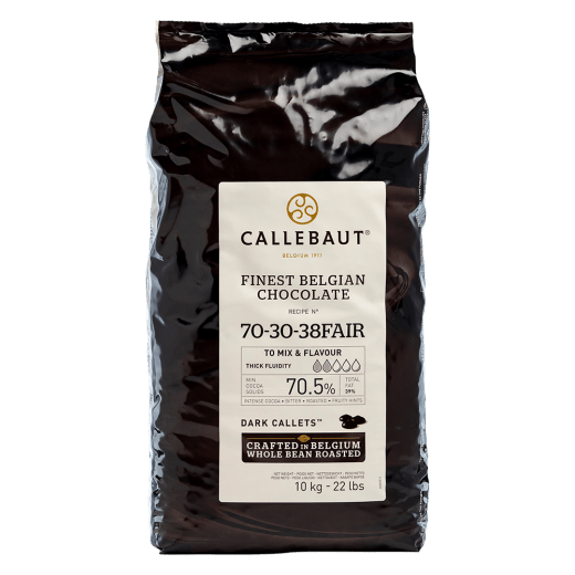 Dark Chocolate - 70-30-38 - 10kg Callets