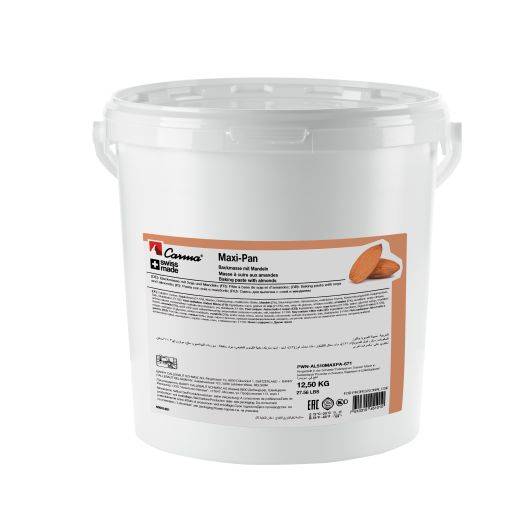 ALMOND PASTE - MAXI-PAN ALMOND - 12,5 KG PAIL