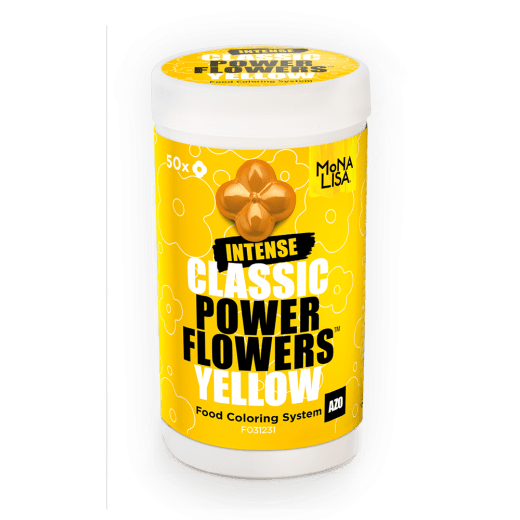 Power Flowers Azo Yellow - Food Colorant - 50gr