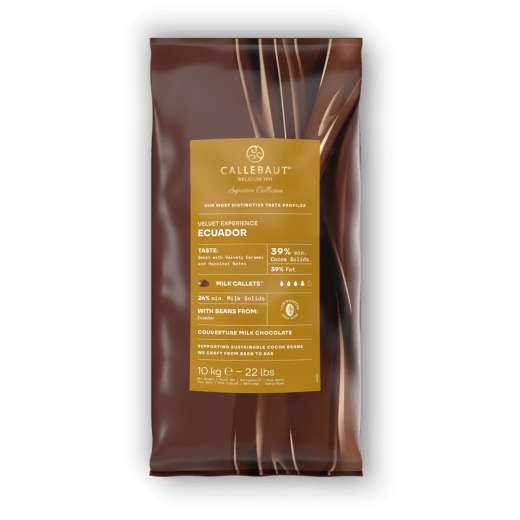 Callebaut Signature Collection - Milk Origin Chocolate - Velvet Ecuador - 10kg - Callets