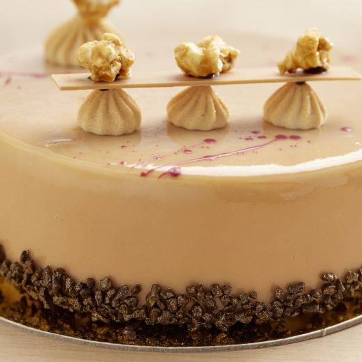 Zéphyr™ caramel et compotee de camerise