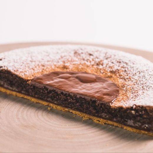 Chocolate and Caramel Tart