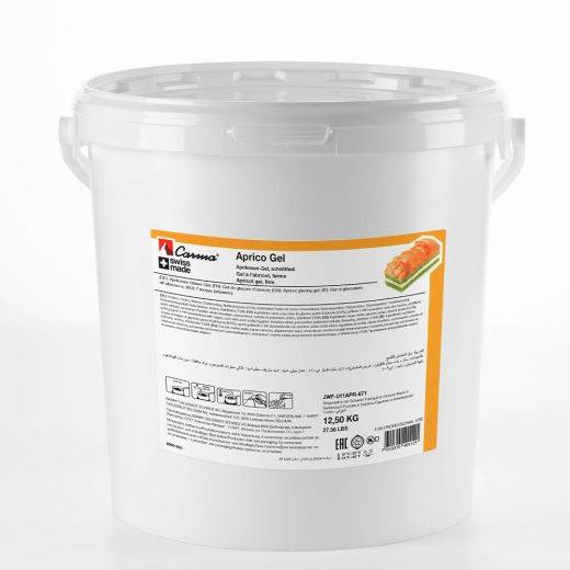 APRICOT GEL, FIRM – APRICO GEL – PAIL 12.5KG
