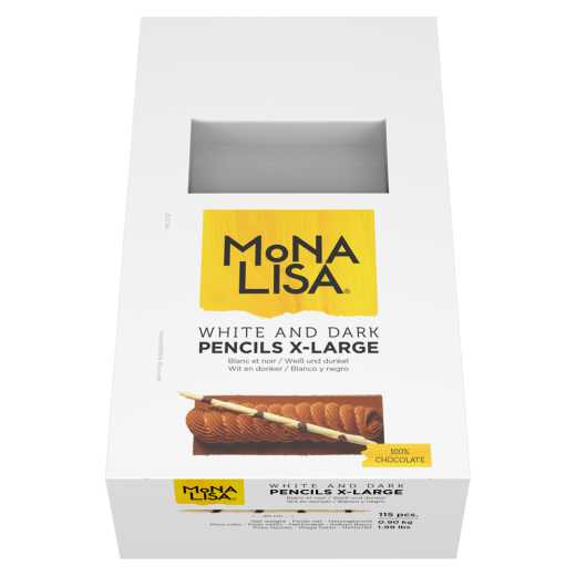 Dark & White Chocolate X-Large Pencils