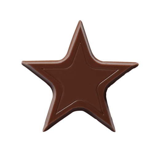 Deco&Textures - Chocolate Stars Dark