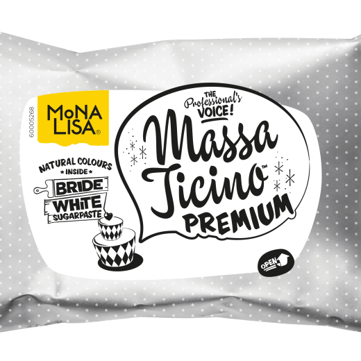 Massa Ticino Tropic Bride WHITE - Sugarpaste - 1KG