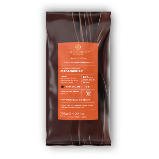 Callebaut Signature Collection - Dark Origin Chocolate - Zestina Madagascar - 10kg - Callets