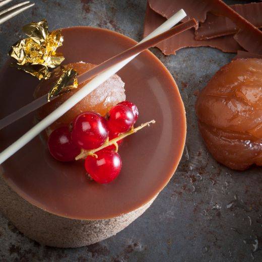 Fortina and arabica mousse