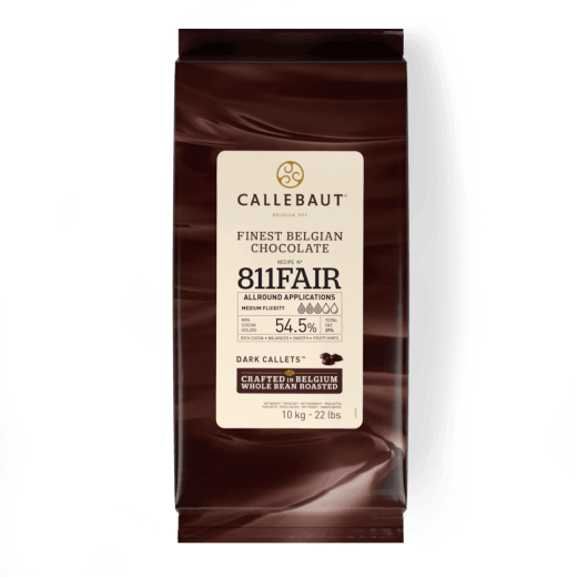 Dark Chocolate Fairtrade certified - 811 - 10kg Callets