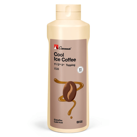 TOPPINGS & SAUCES – TOPPING COOL ICE COFFEE – 1KG BOTTLE