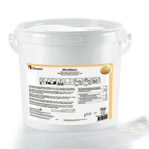 MÉLANGE POUR PÂTISSERIE – MONTBLANC – SEAU 3KG