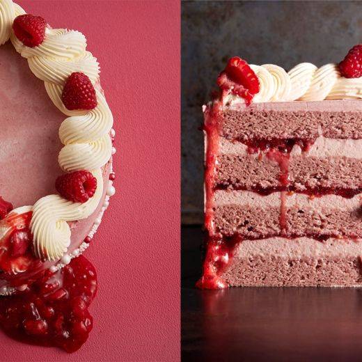 Ruby Raspberry Velvet cake